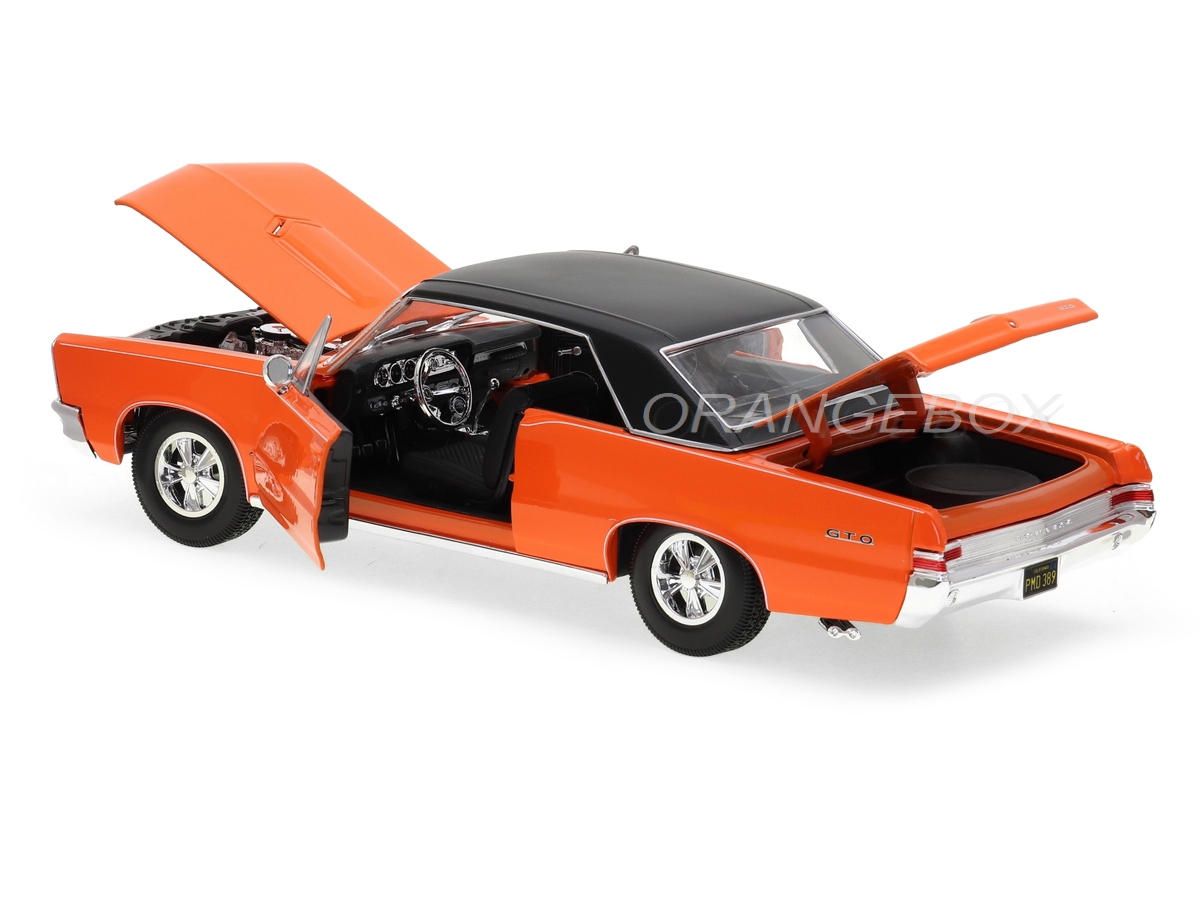 Pontiac GTO 1965 Hurst Maisto 1:18 Laranja - 20 anos! Loja on-line